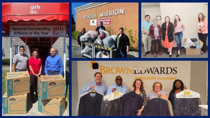 First Annual Business Clothing Drive