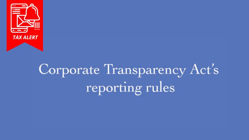Businesses: Do you have to comply with the new corporate transparency reporting rules?